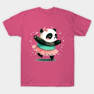 Ballerina Panda T-Shirt